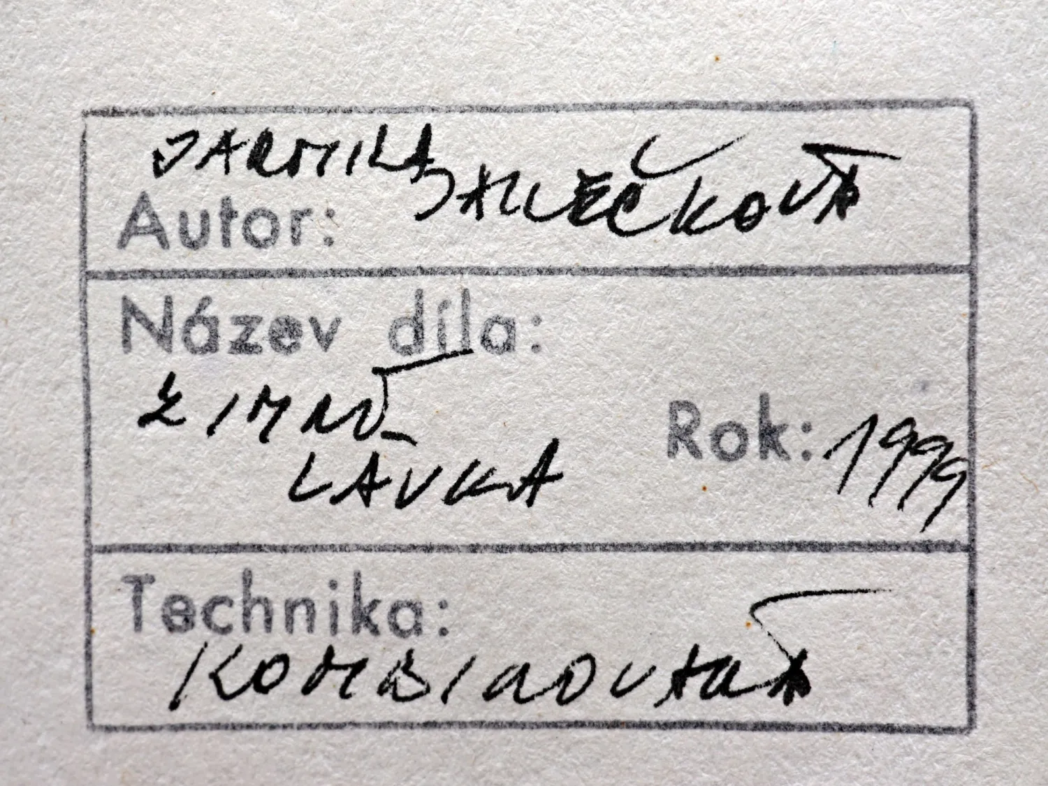 Jarmila Janečková – Zimní lávka - 5