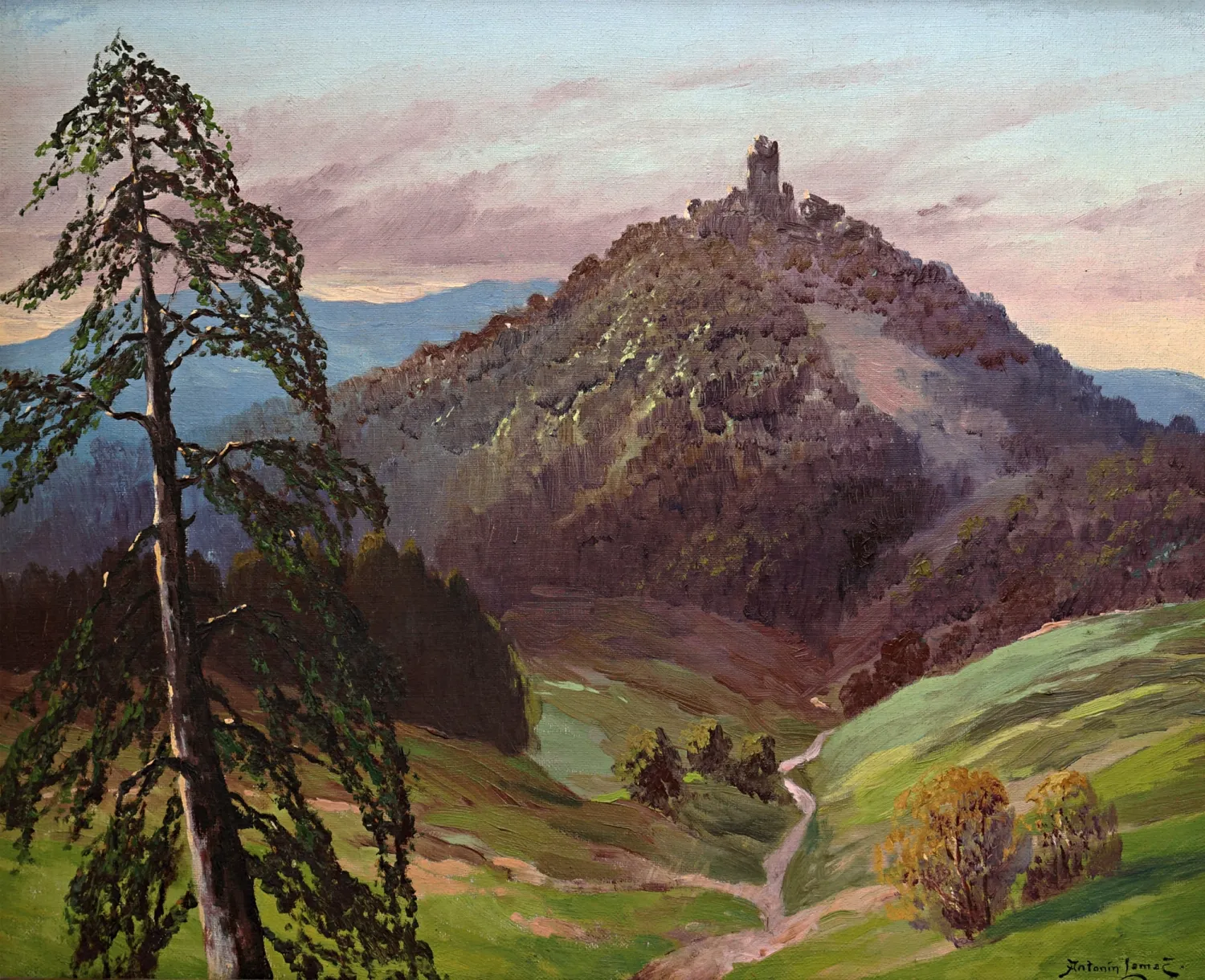 Antonín Lamač – Plavacké Podhradie v Malých Karpatoch - 2