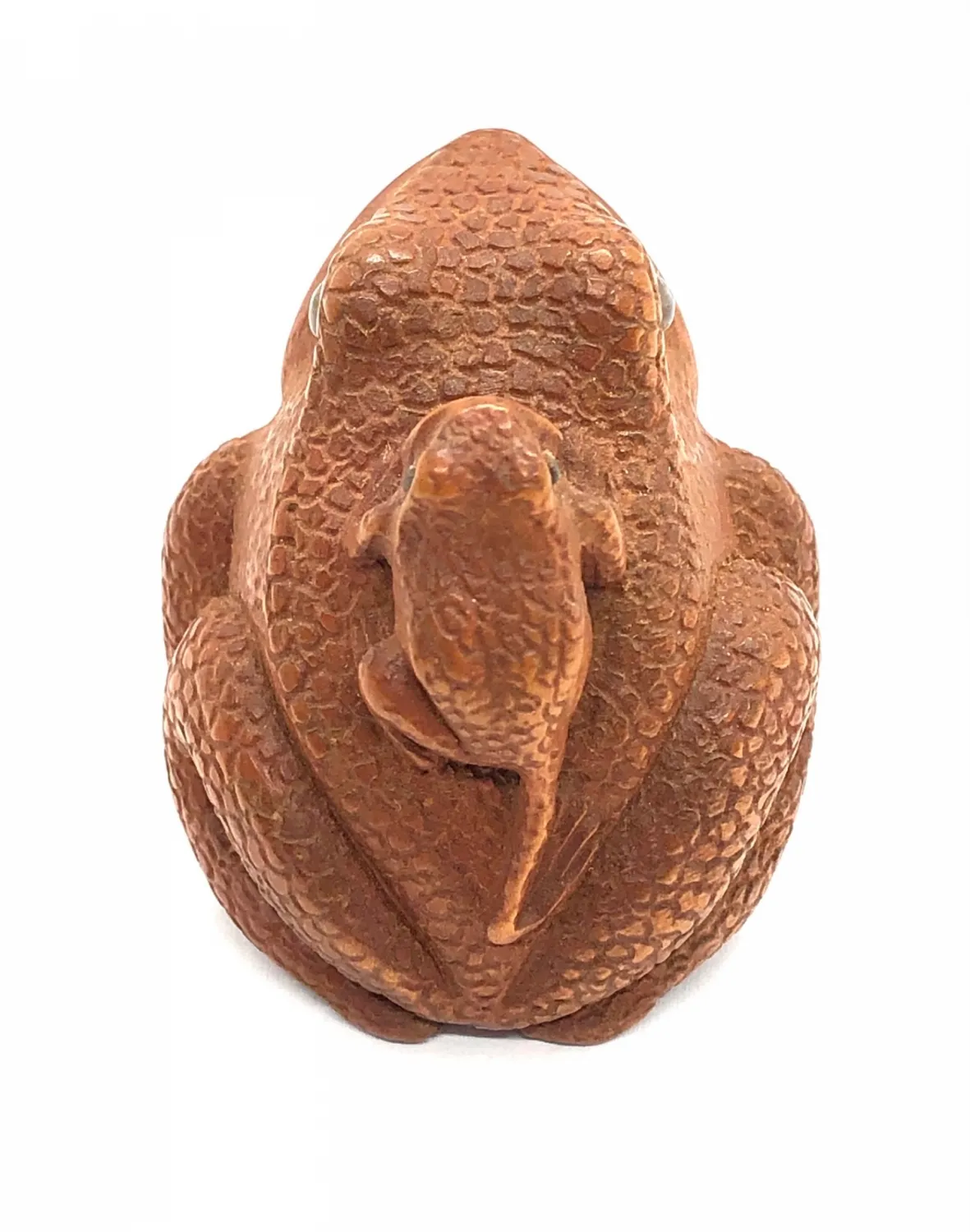Dřevěná žába s mládětem - 4