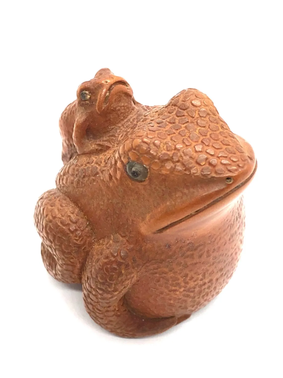 Dřevěná žába s mládětem - 5