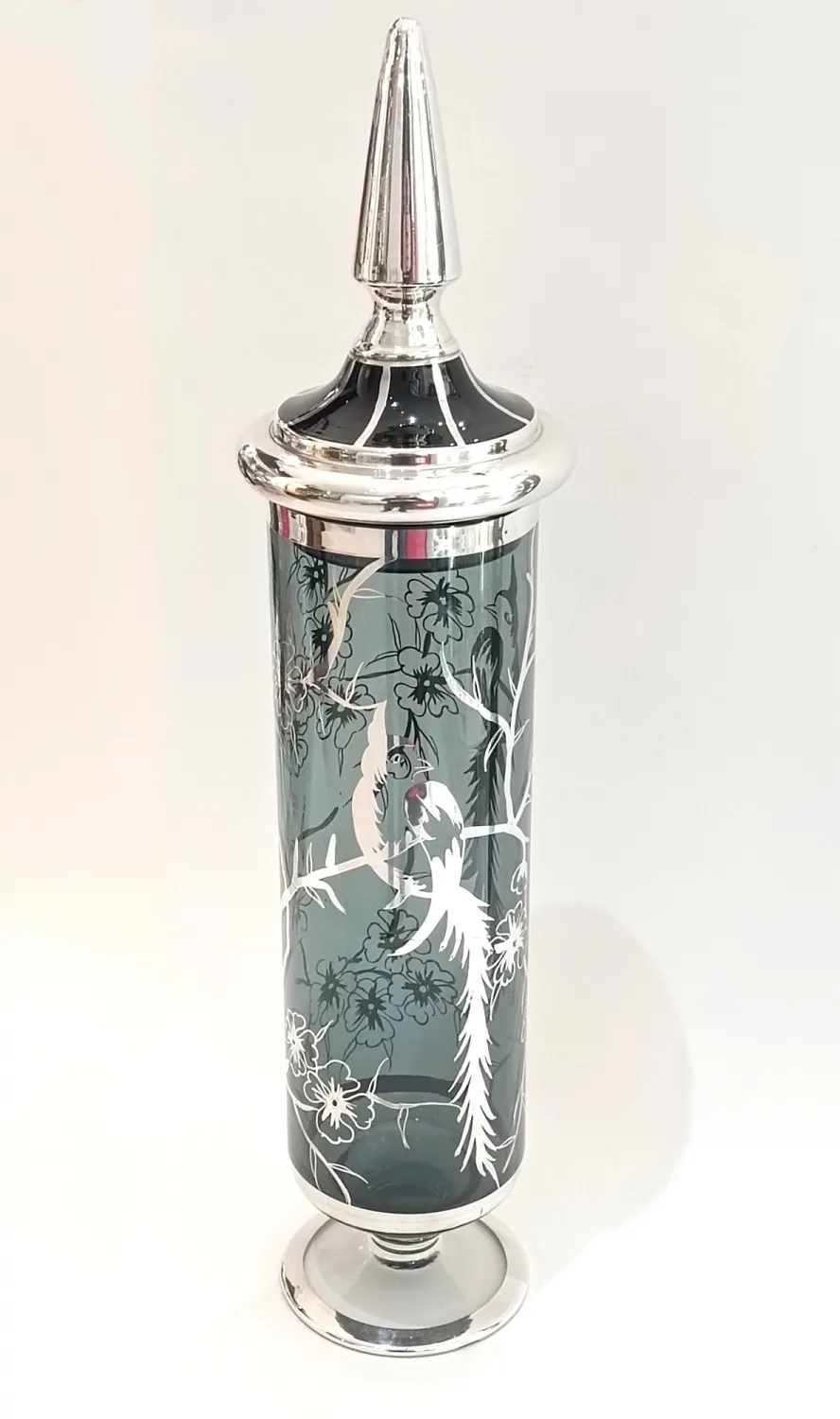 Art deco pohár s víkem - 2