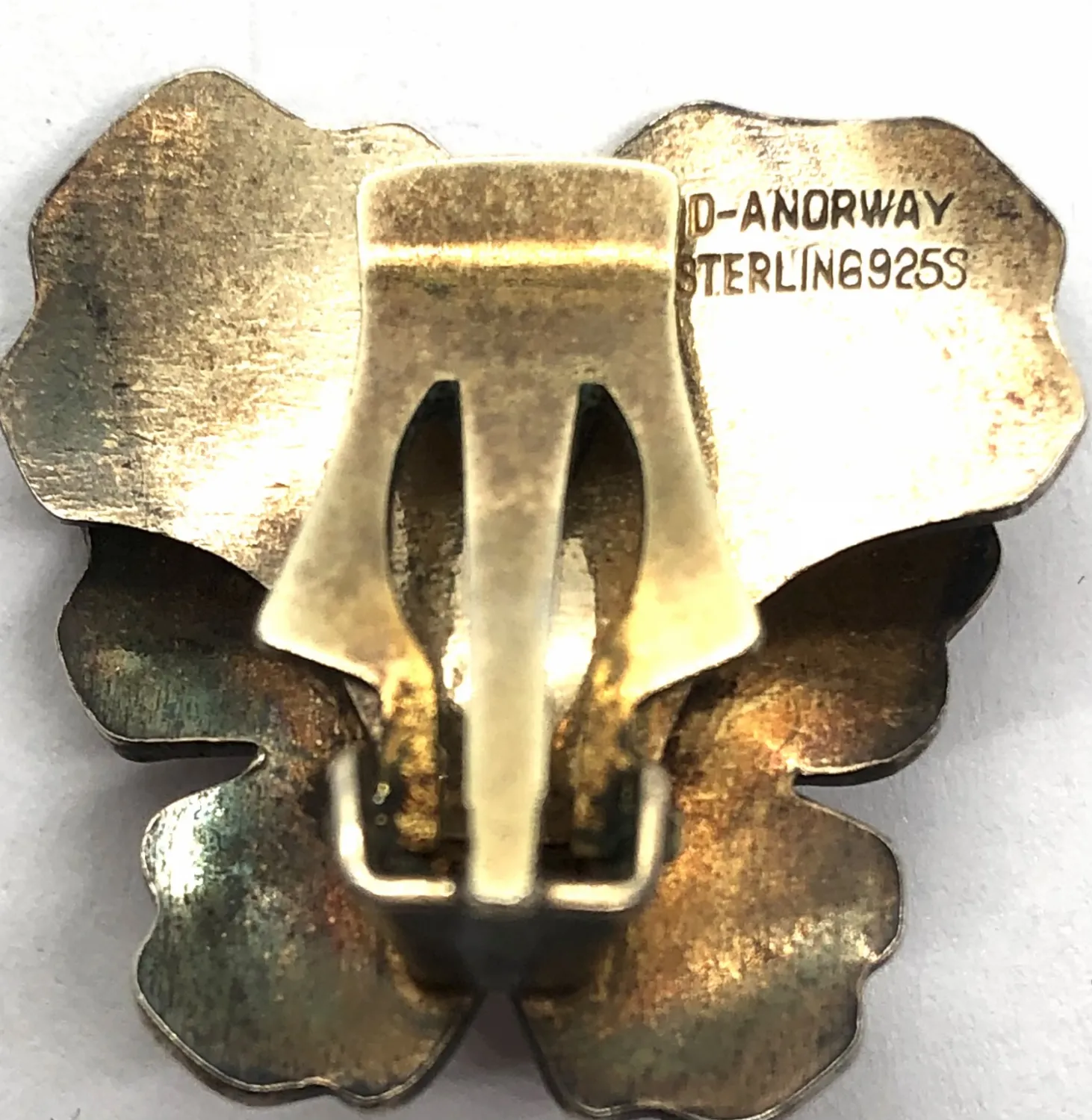 Klipsové naušnice macešky - 7