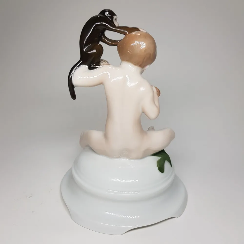 Art deco chlapec s opičkou – Rosenthal - 5
