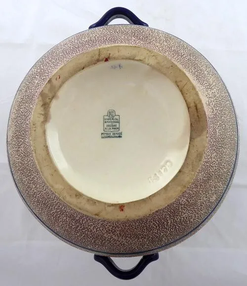 Velká secesní váza s portréty – Imperial Amphora, - 3