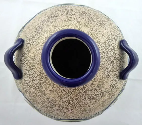 Velká secesní váza s portréty – Imperial Amphora, - 4