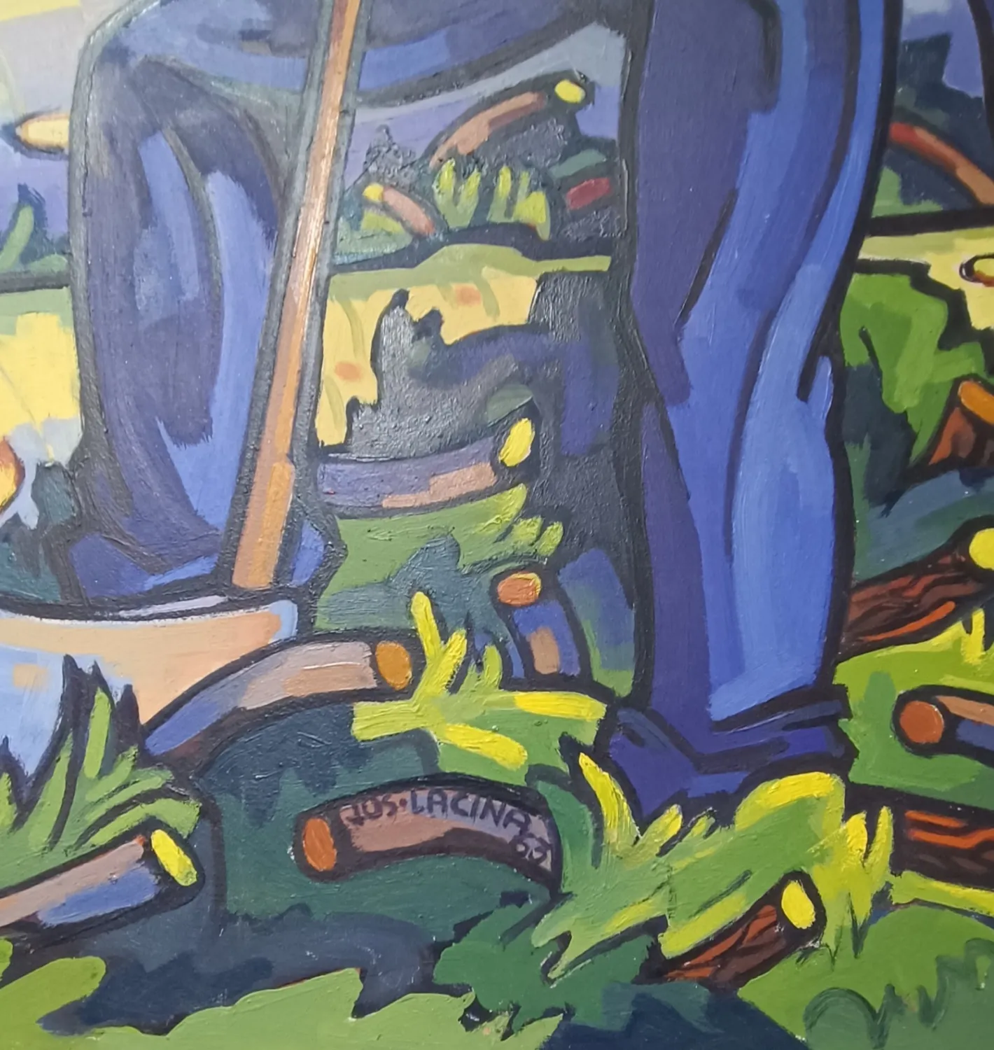 Josef Lacina – Lesní práce - 4