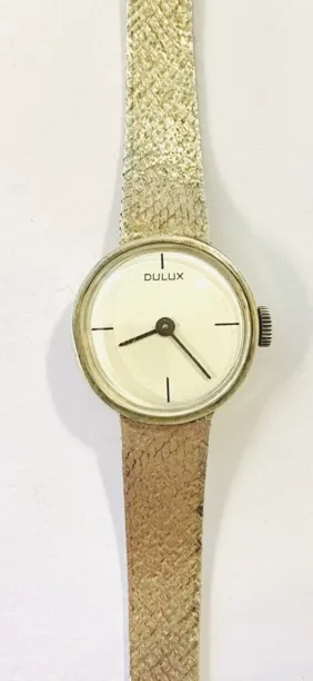 Stříbrné dámské náramkové hodinky DULUX - 2