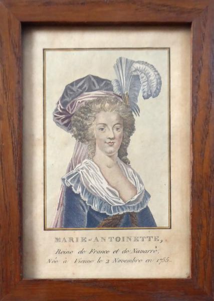 Portrét Marie Antoinetty – Královny Francouzské a Navarrské