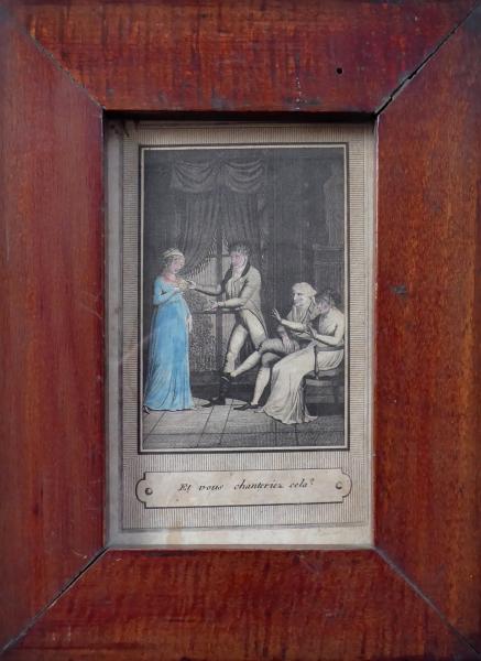 Edme Bovinet (1767 – 1832) – V šlechtickém salonu