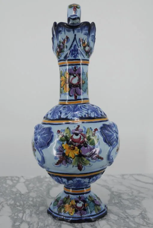 Portugalský džbán ručně malovaný. Značený. V 48 cm - 2