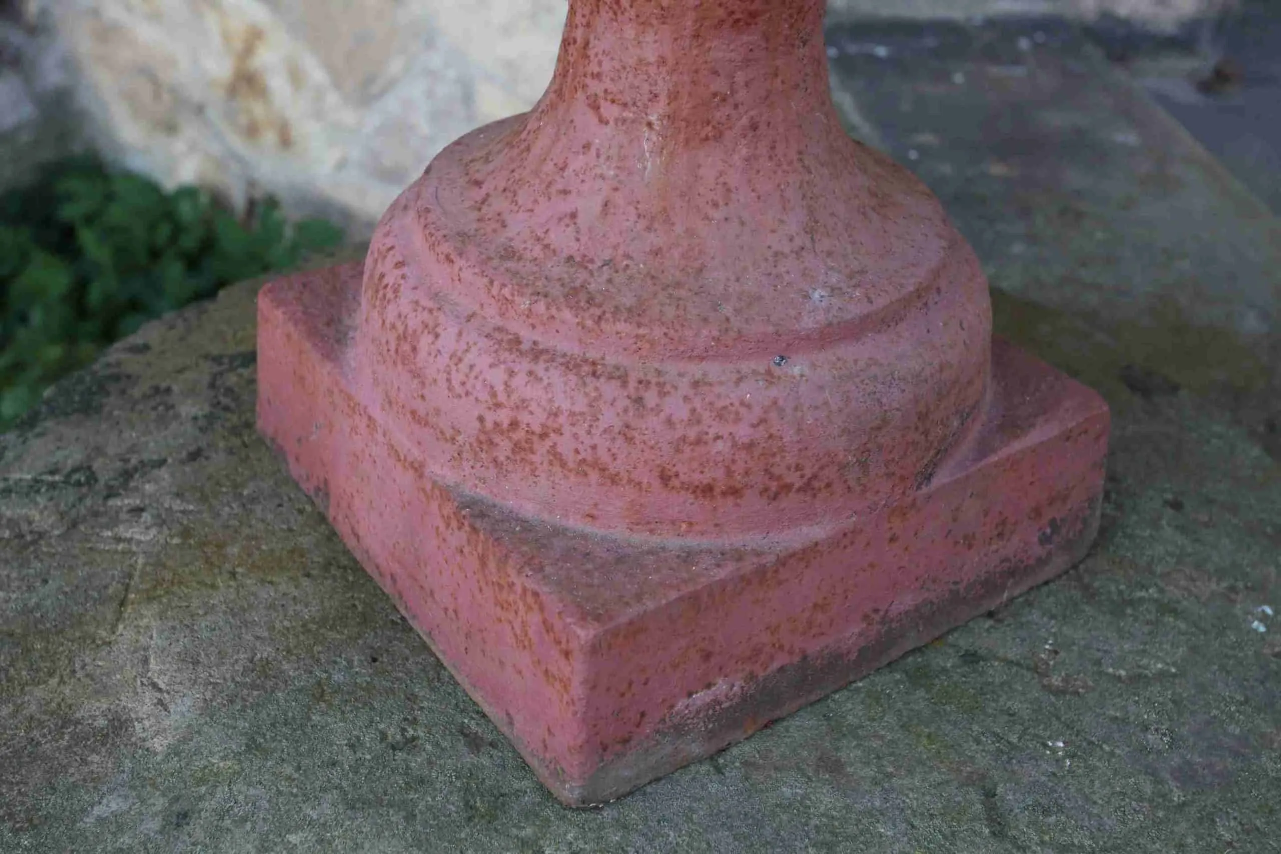 Starožitné litinové zahradní vázy výška 75 cm - 5