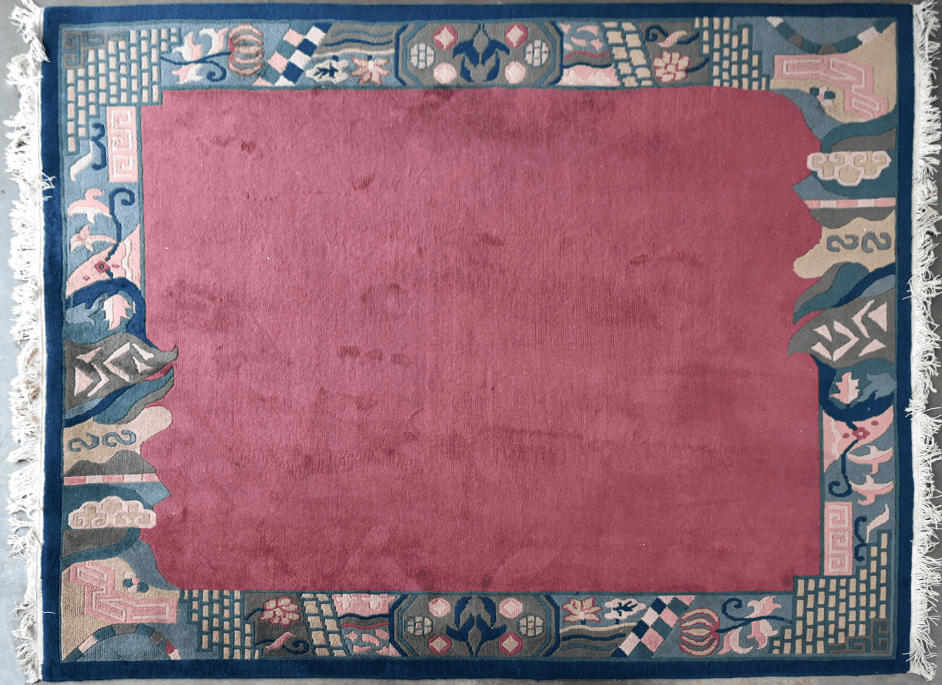 Moderní tibetský koberec. Ručně vázaný. 296 x 250