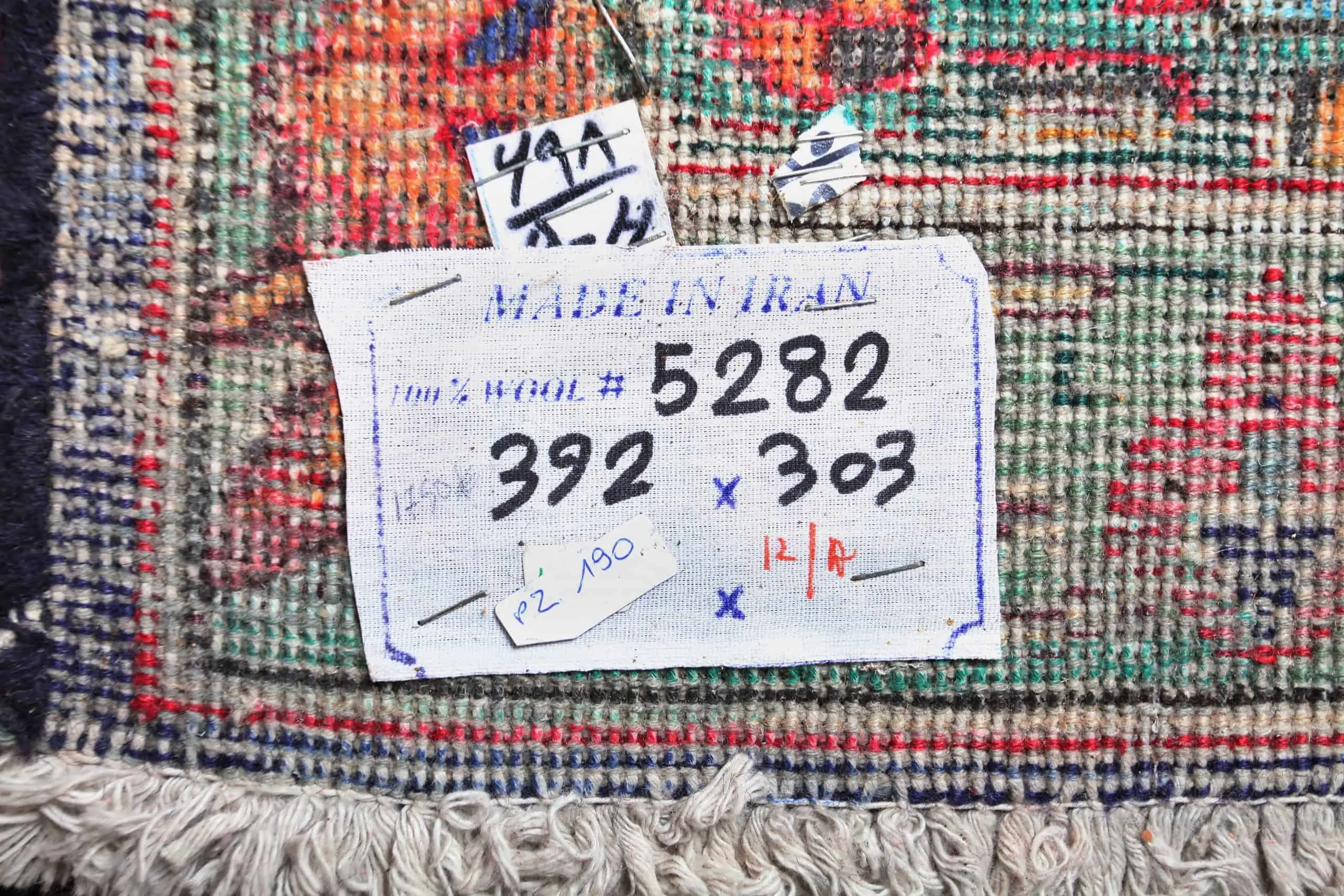 Perský koberec Tabriz 392 x 303 cm - 6