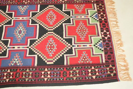 Ručně tkaný koberec z Tuniska s certifikátem 240 x 121 cm - 3