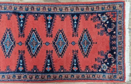 Ručně vázaný perský běhoun Wiss 347x86cm - 4