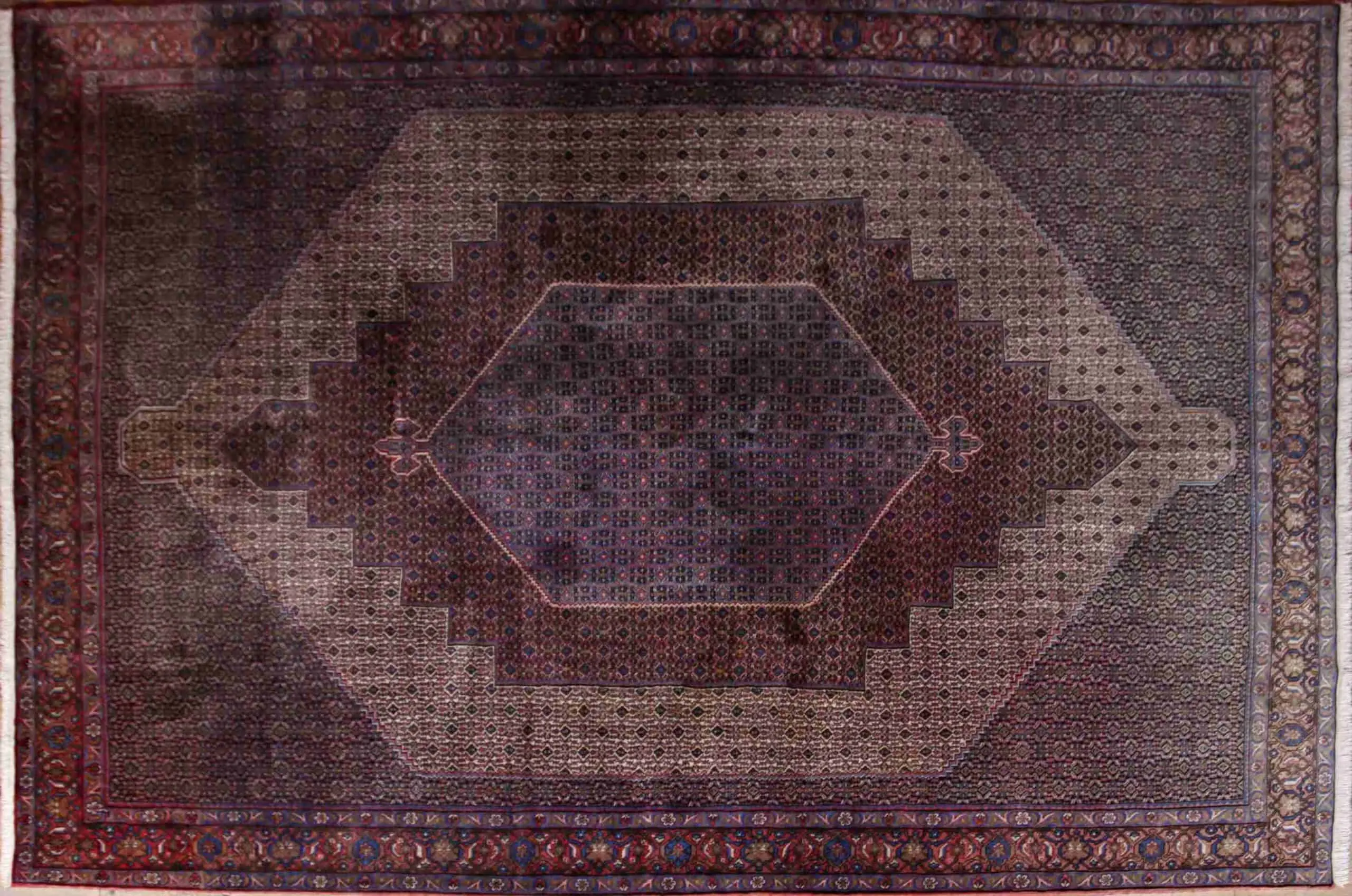 Ručně vázaný perský koberec Seneh 357 x 252 cm - 3