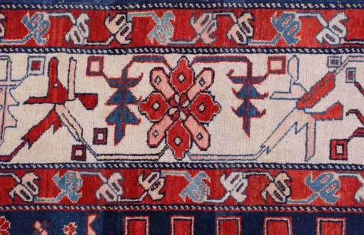 Ručně vázaný zakavkazký koberec Kazak 450 x 303 cm - 3