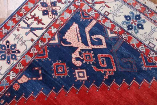 Ručně vázaný zakavkazký koberec Kazak 450 x 303 cm - 5