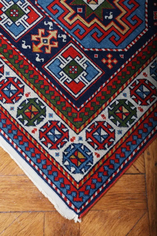 Ručně vázaný zakavkazský koberec 123 x 73 cm - 4