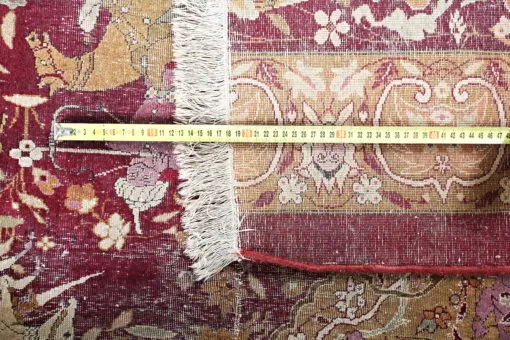 Sběratelský starožitný koberec Tabriz z 18. století - 6