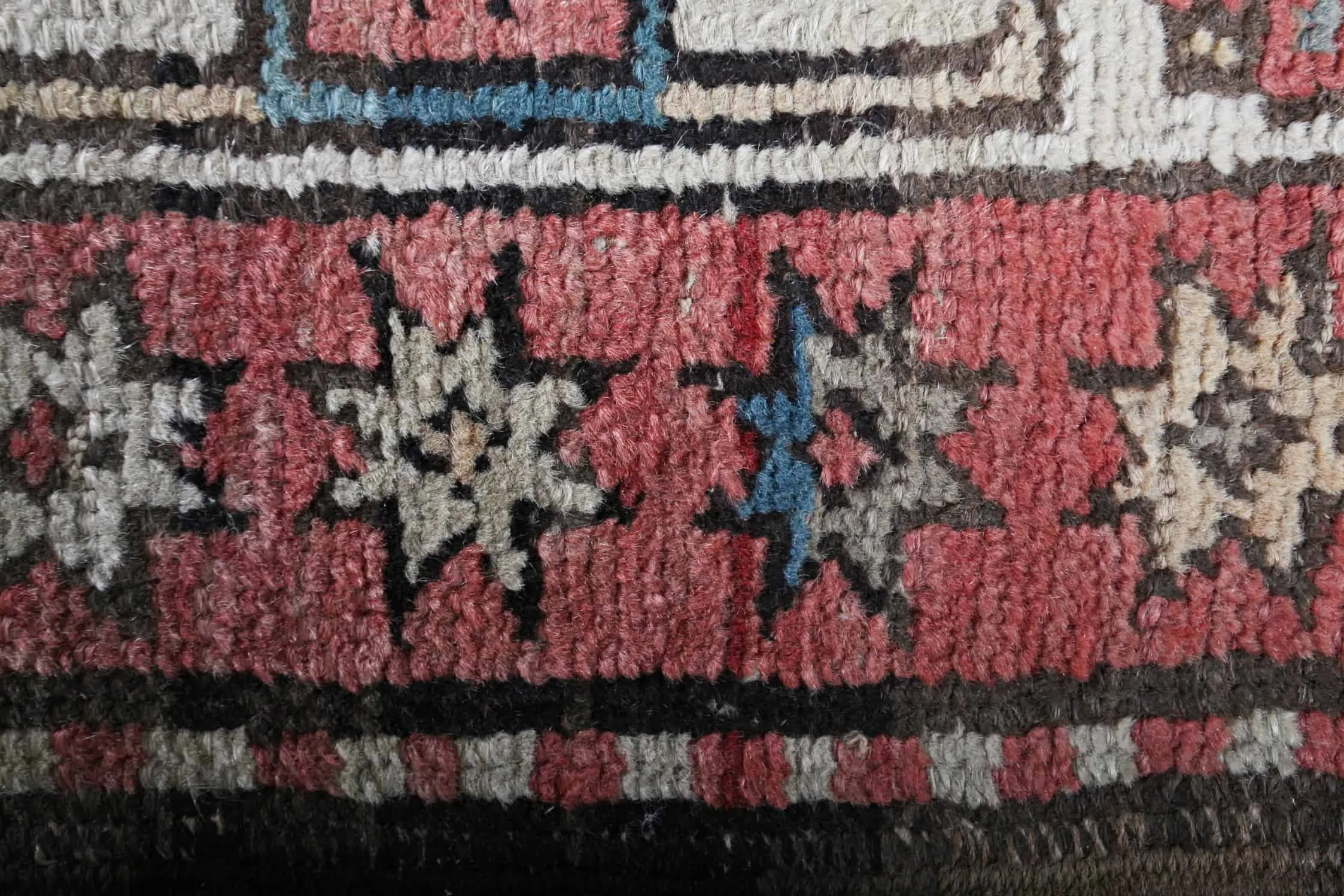 Starožitný kavkazský běhoun Kazak 346 x 102 cm - 3