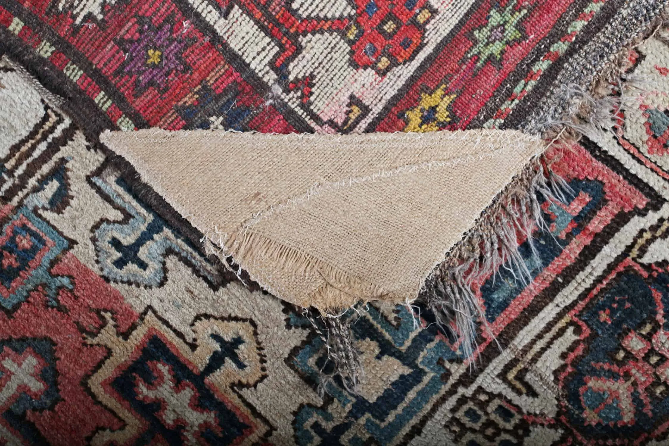 Starožitný kavkazský běhoun Kazak 346 x 102 cm - 4