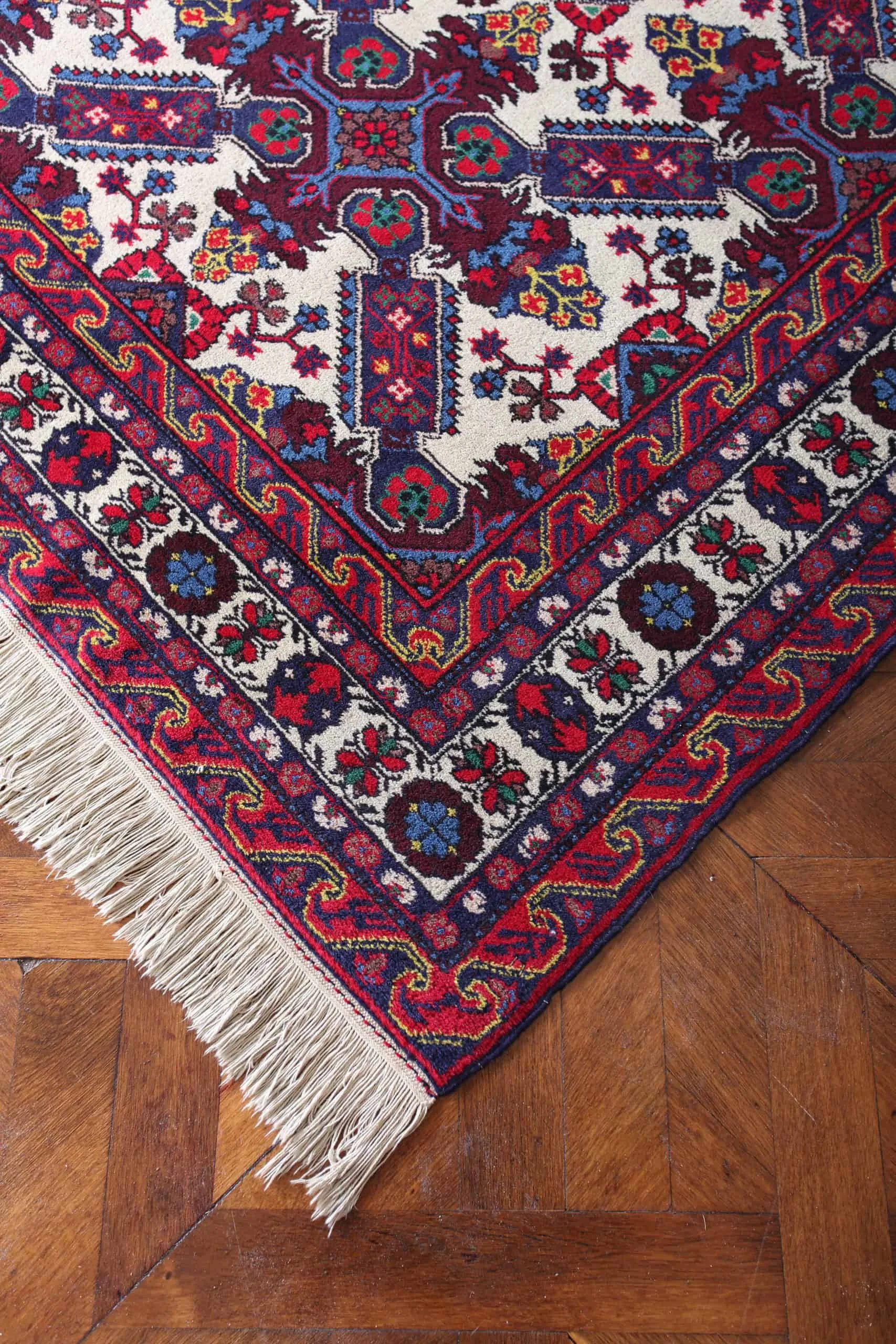 Zakavkazský vlněný koberec 257 x 137 cm - 5