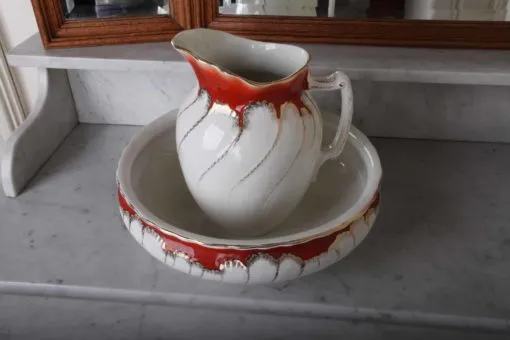 Čtyřdílná mycí souprava. Ručně malovaná. Villeroy & Boch - 4
