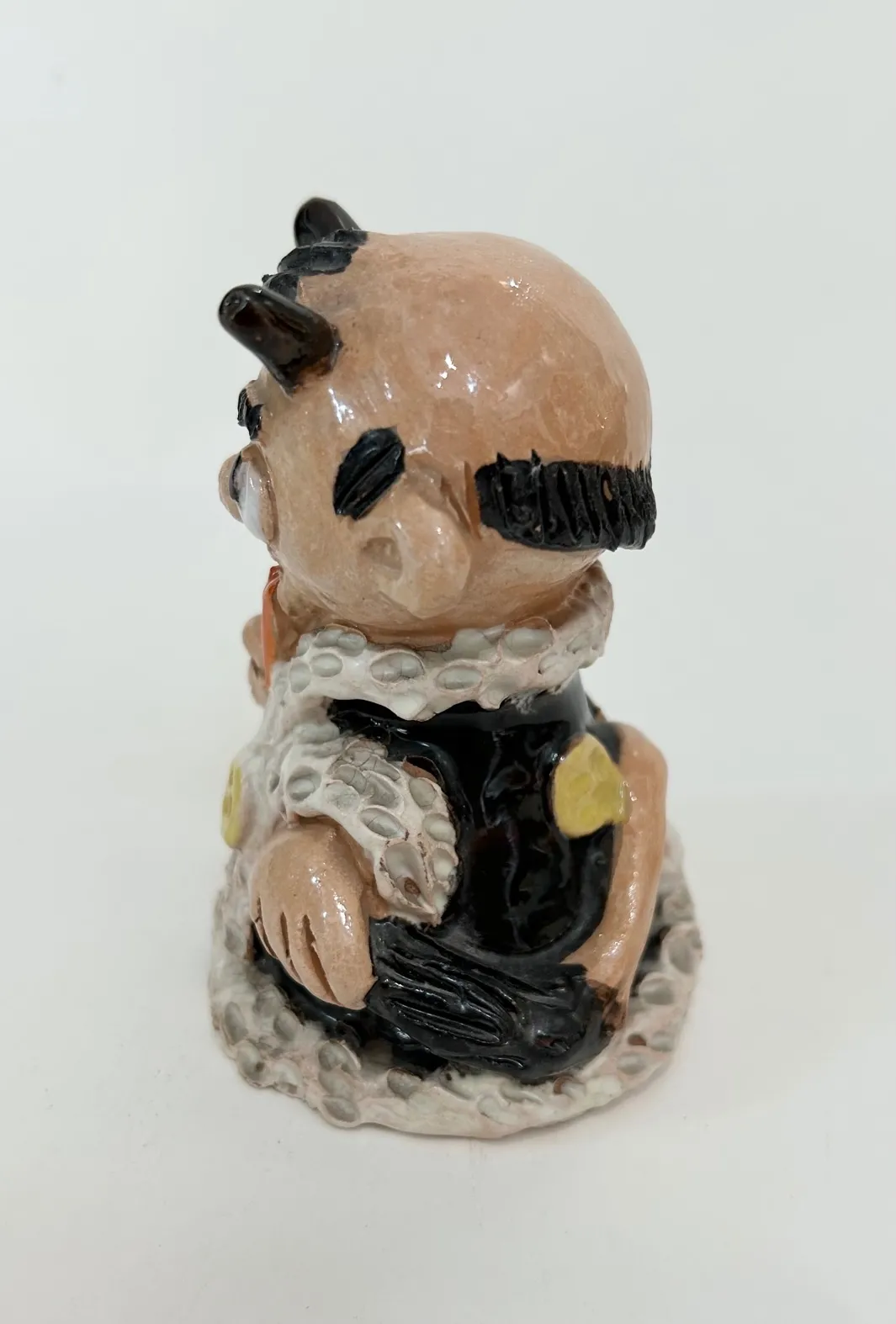 Keramická soška Čerta – Čechy (okolo r. 1960) - 2