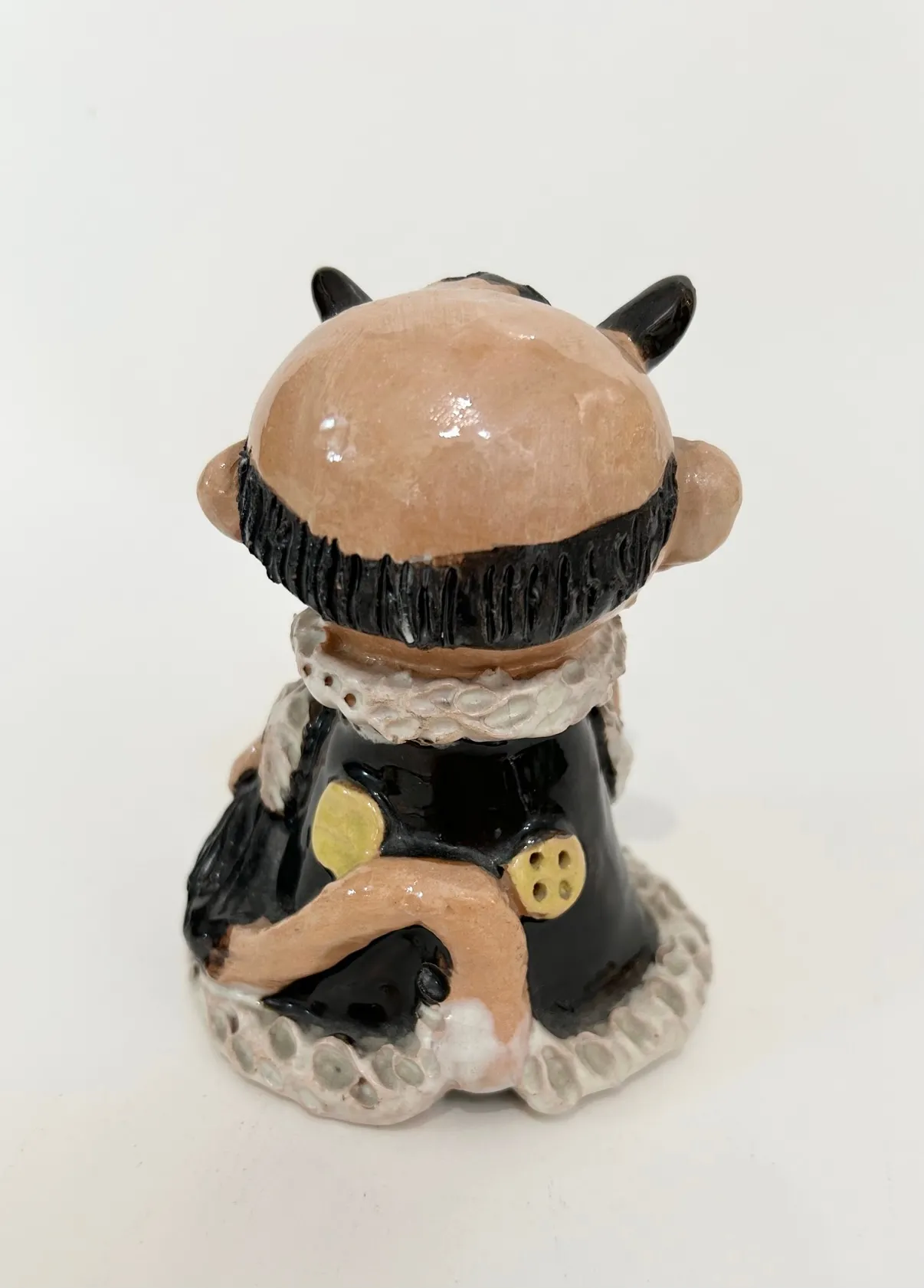 Keramická soška Čerta – Čechy (okolo r. 1960) - 3