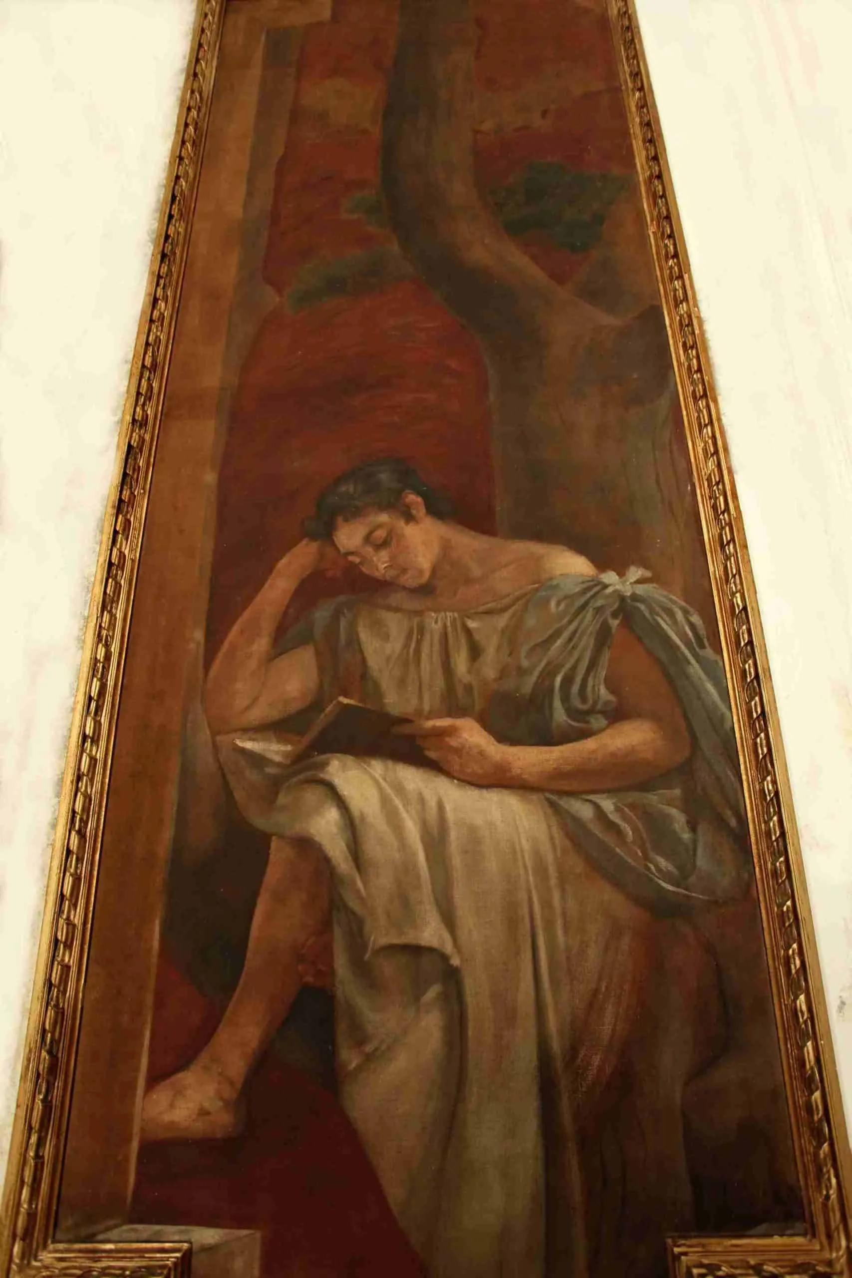 Čtveřice impozantních zámeckých obrazů 250 x 88cm - 5
