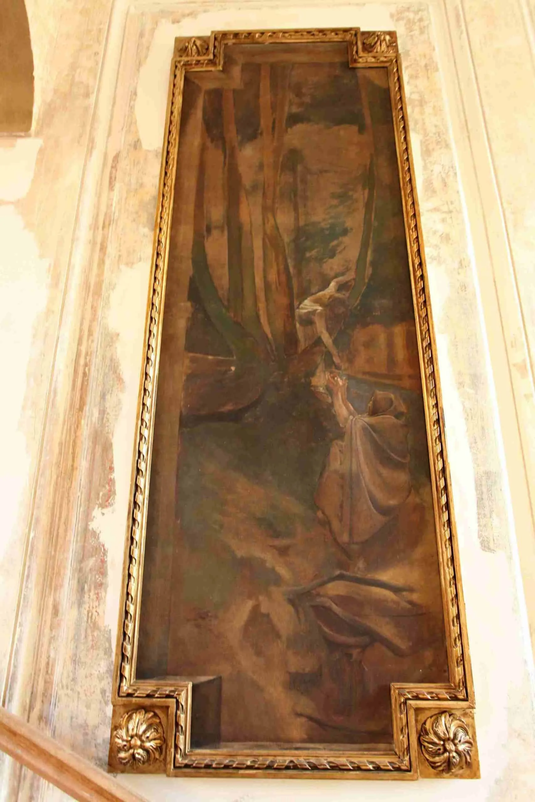 Čtveřice impozantních zámeckých obrazů 250 x 88cm - 6