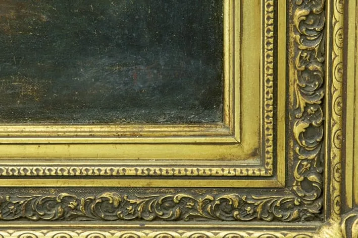 F. Fesel – Romantický obraz z 19. století - 3