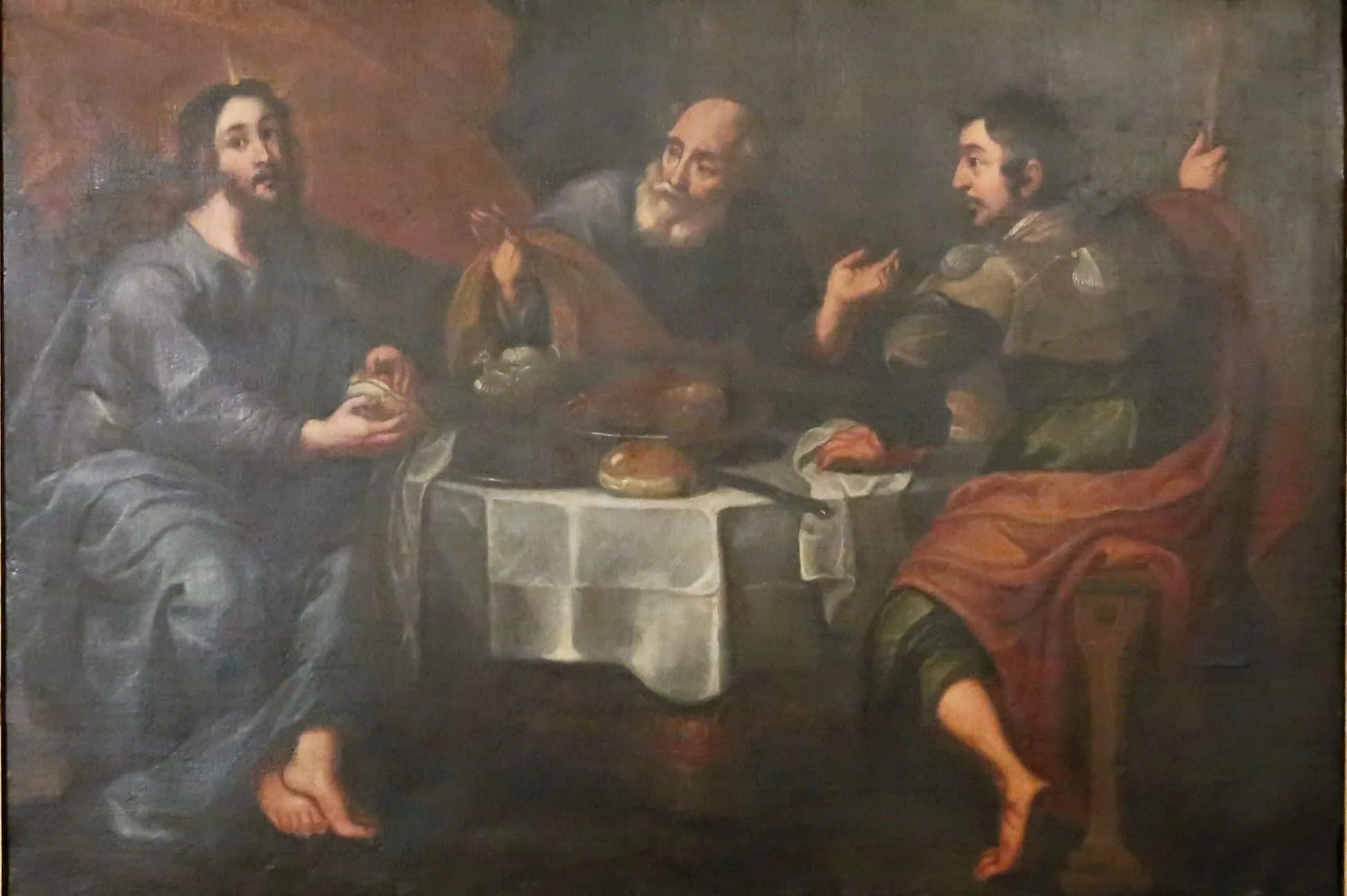 Ježíš a Emauzští učedníci - 2