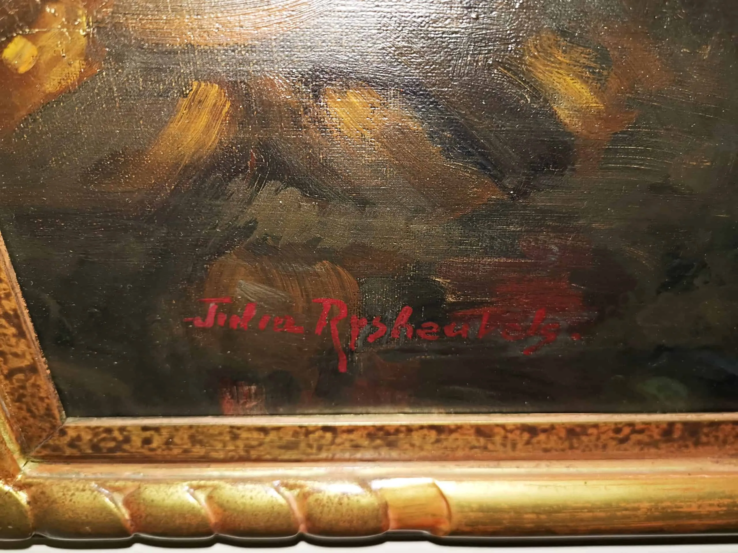 Julia Rysheuvels Chinoserie zátiší 79 x 69 cm - 4