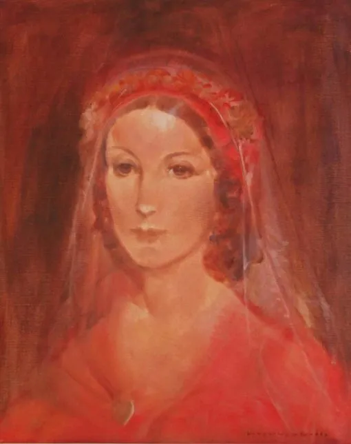 Karel Van Belle. Mladá žena - 2