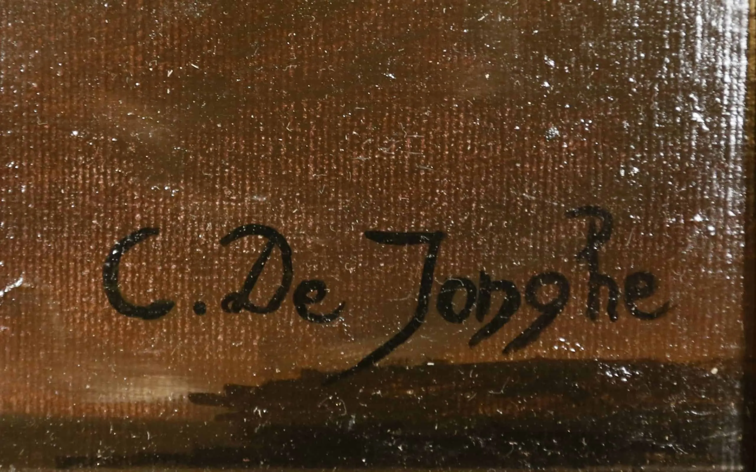 Květiny. C. De Jonghe 60 x 50 cm - 5
