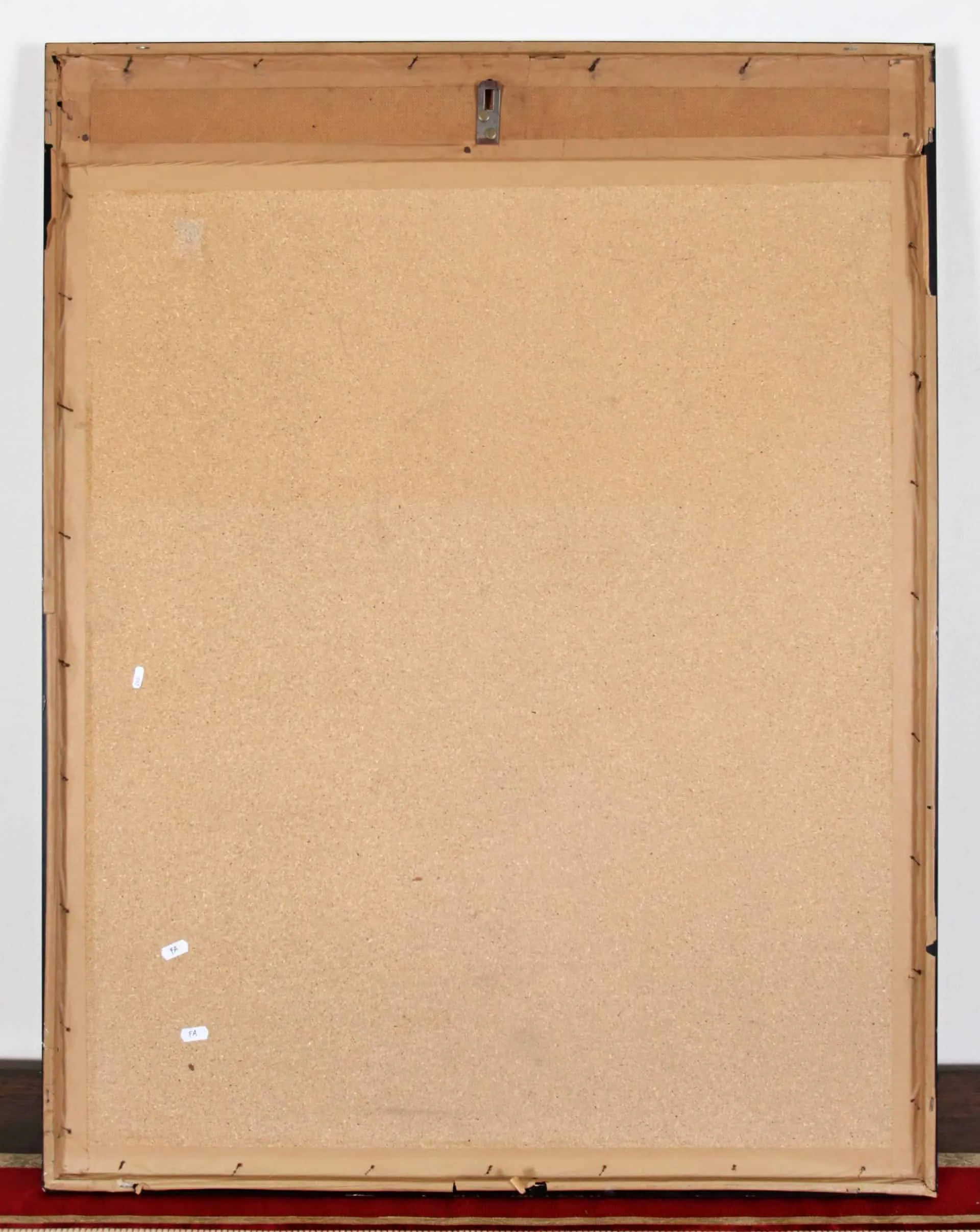 Malba na hedvábí. Pozorovatelé ptáků. 108 x 82 - 6