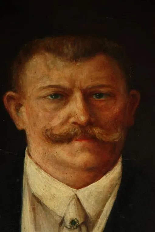 Obraz šlechtice, signováno, 182 x 146 cm, rám dřevo - 2