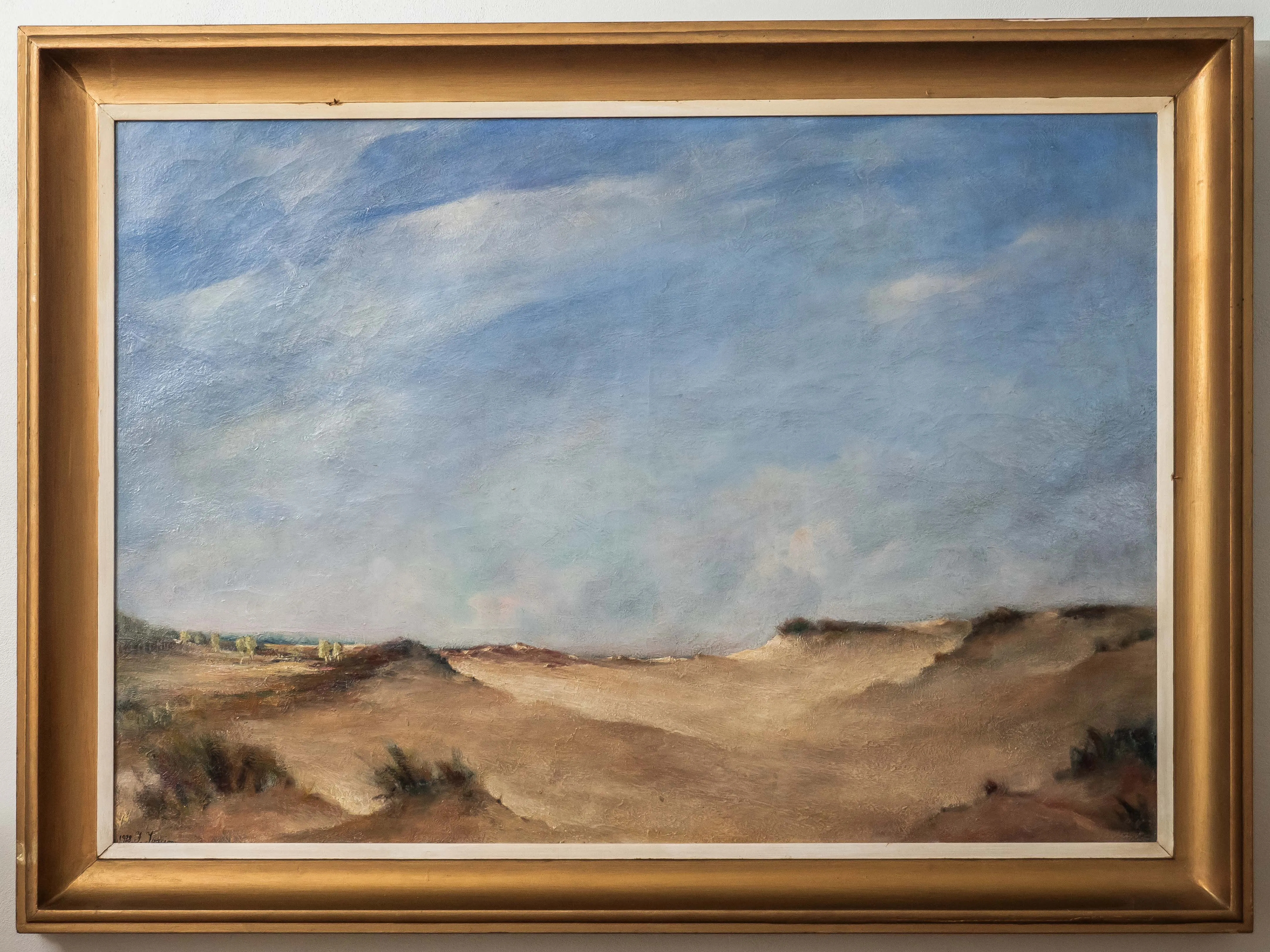 Písečná krajina. J. Joacem 1938. 131x98cm - 6