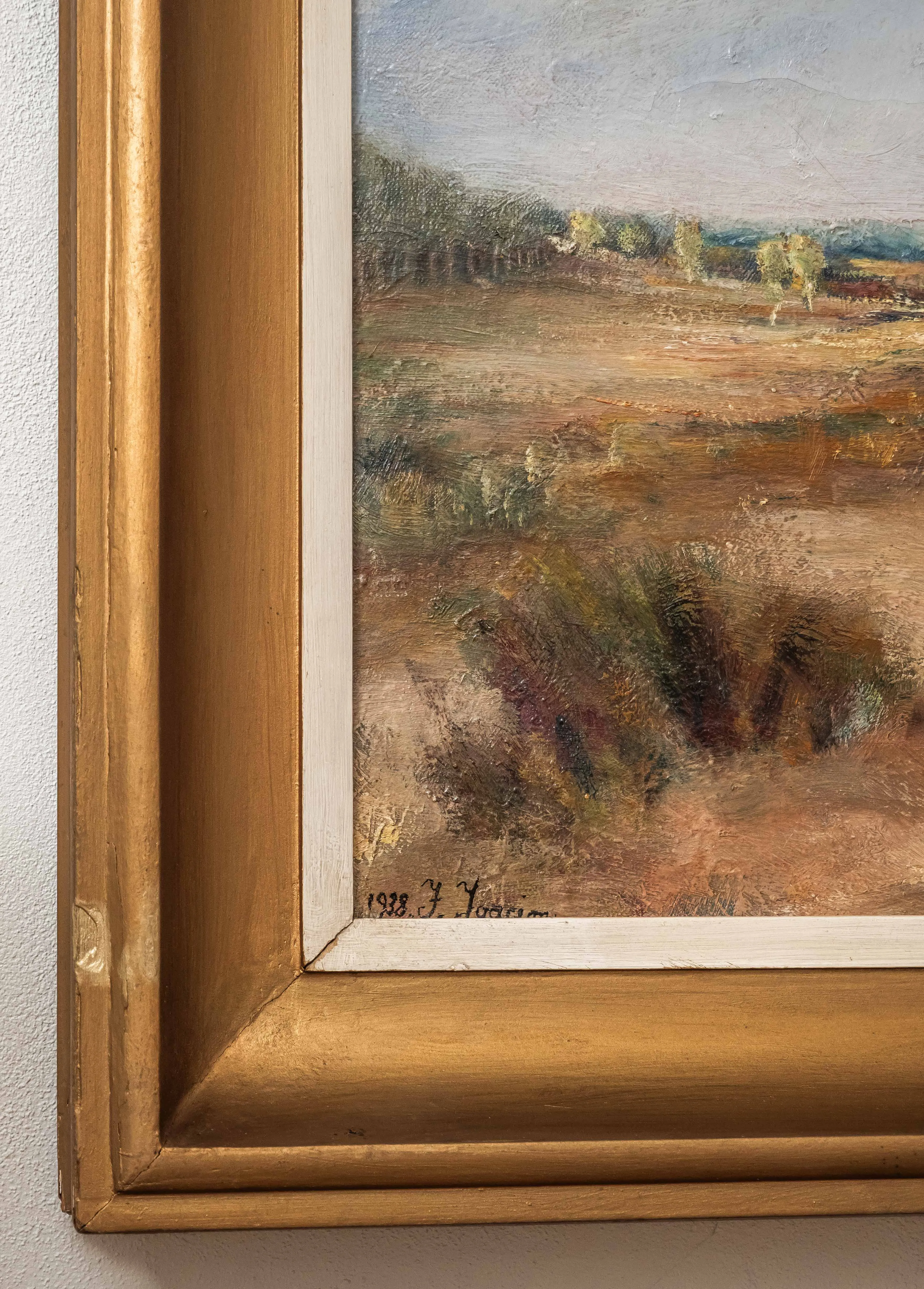 Písečná krajina. J. Joacem 1938. 131x98cm - 7