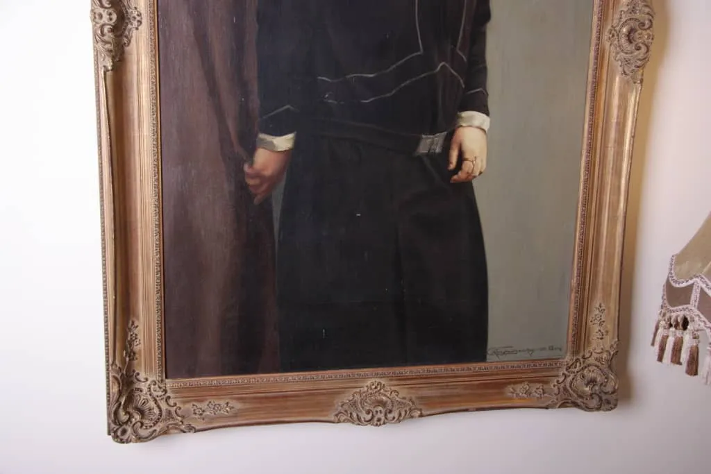 Portrét dámy. Olej na plátně. Georges Rombaut 1931 - 4
