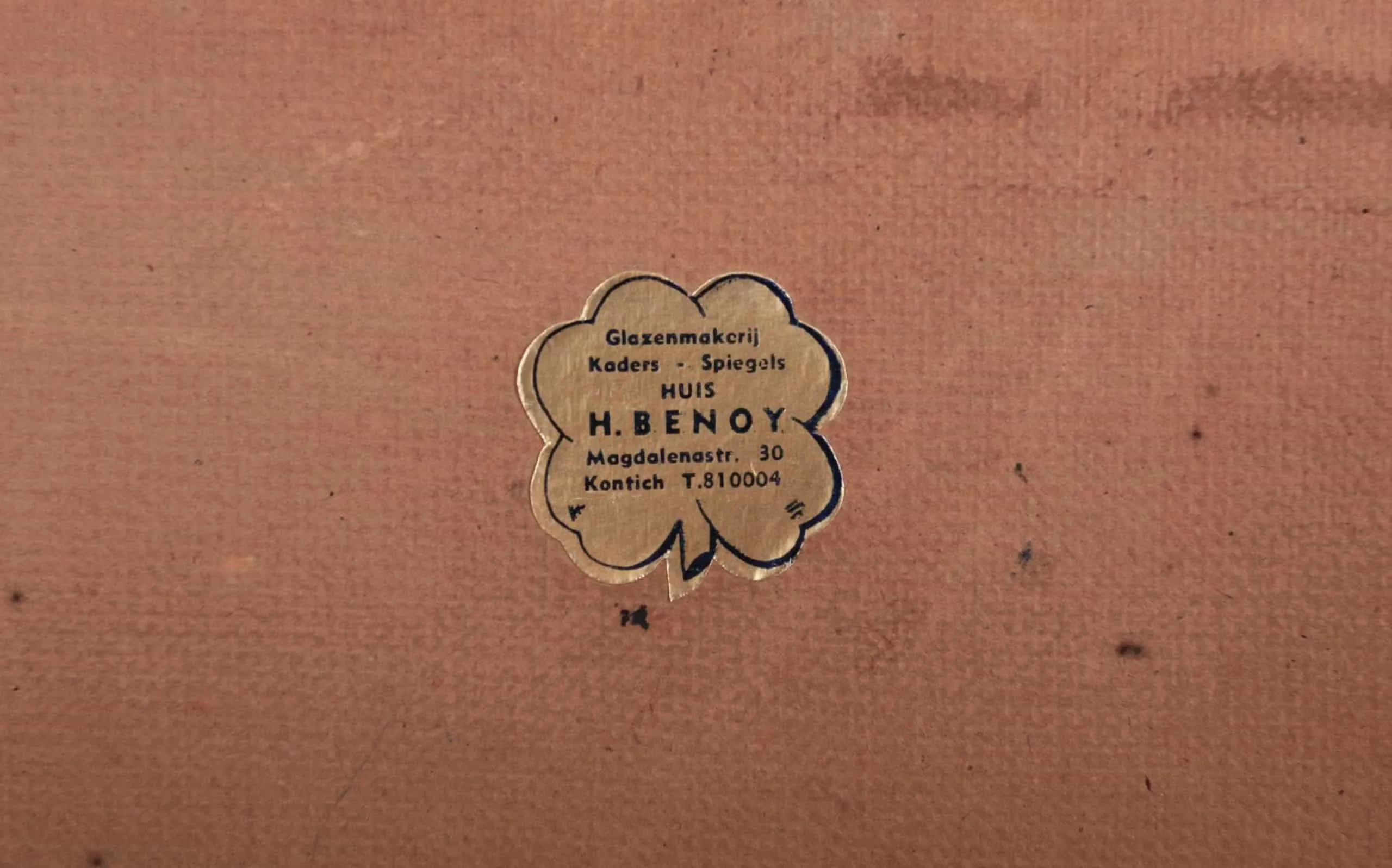 Sedící mnich. Kresba uhlem. Signováno - 5