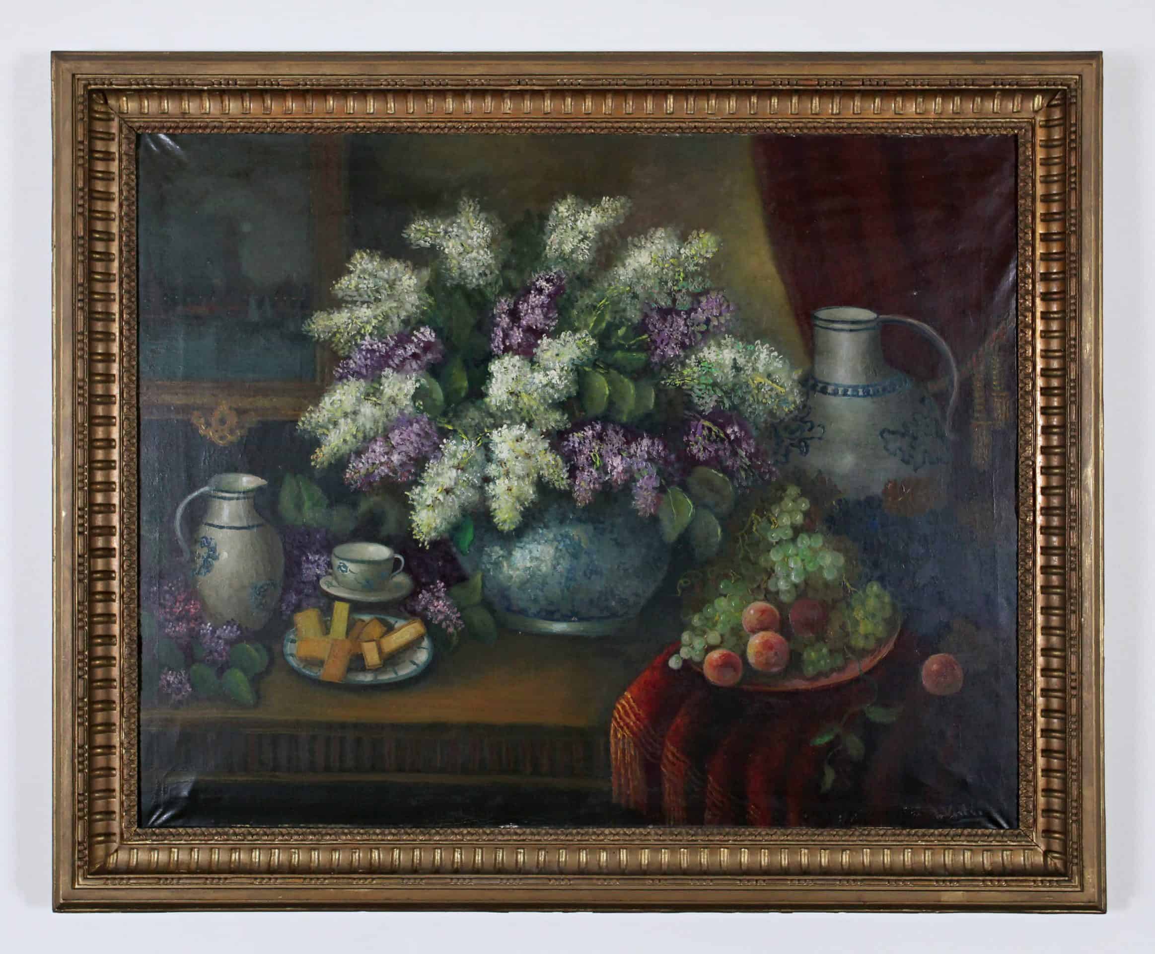 Velký obraz květinové zátiší 127 X 156 cm