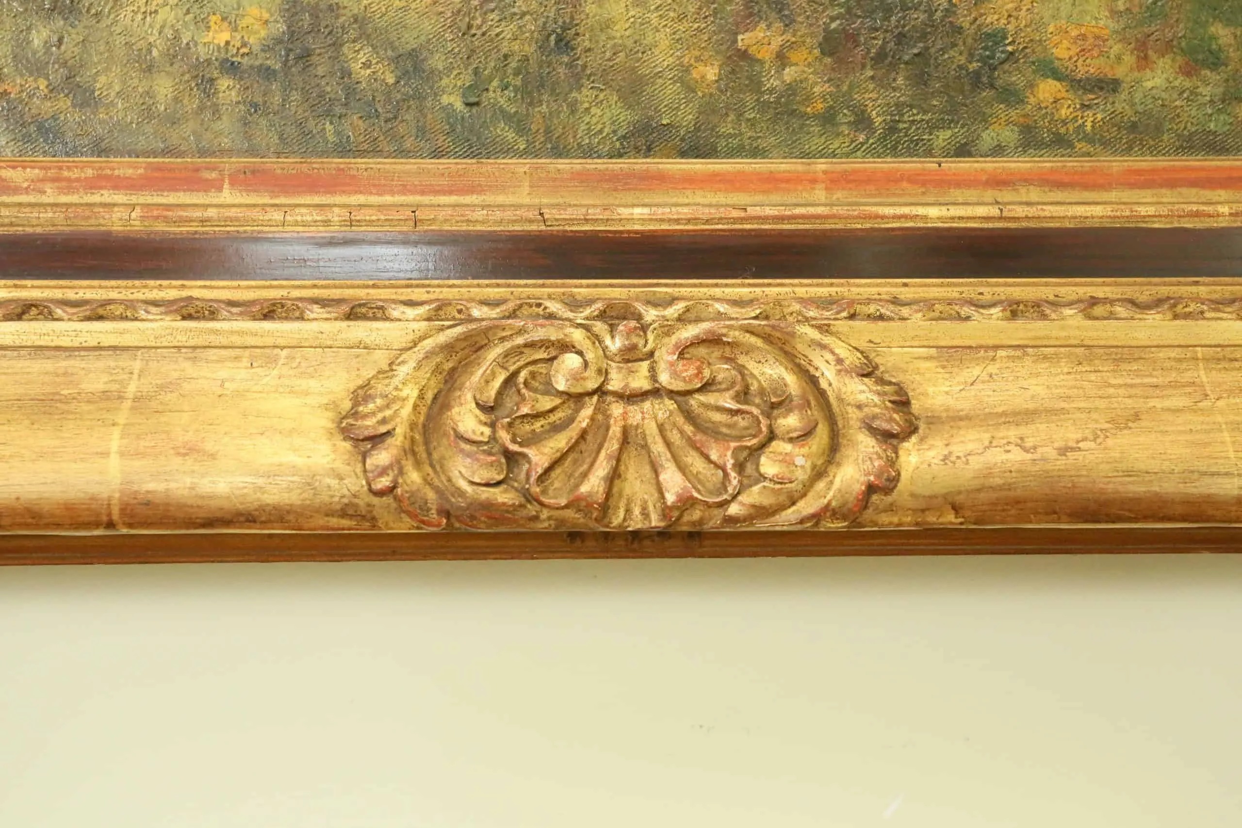 Velký obraz z belgického zámku 173 X 123 cm - 4