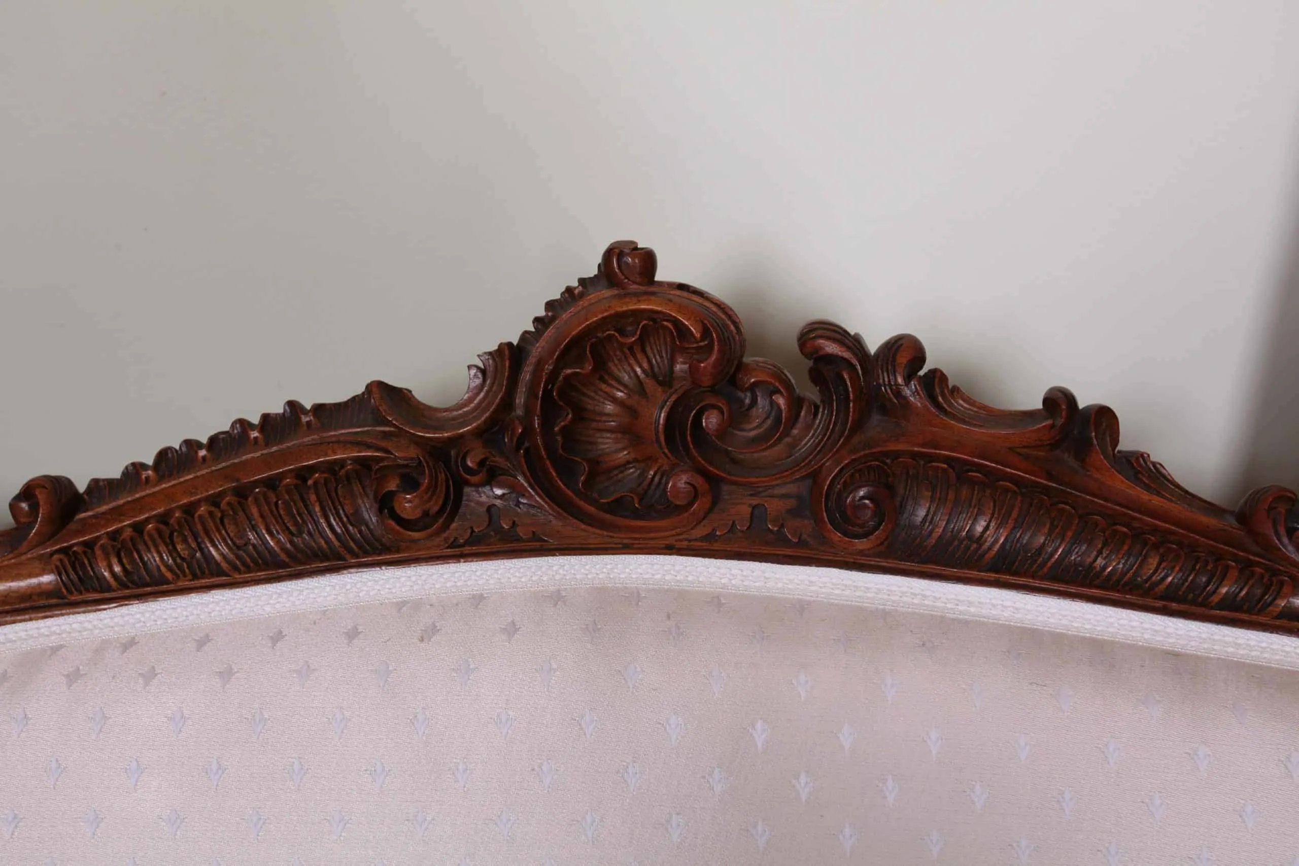 Rokoková sofa Ludvík XV. Dub - 5