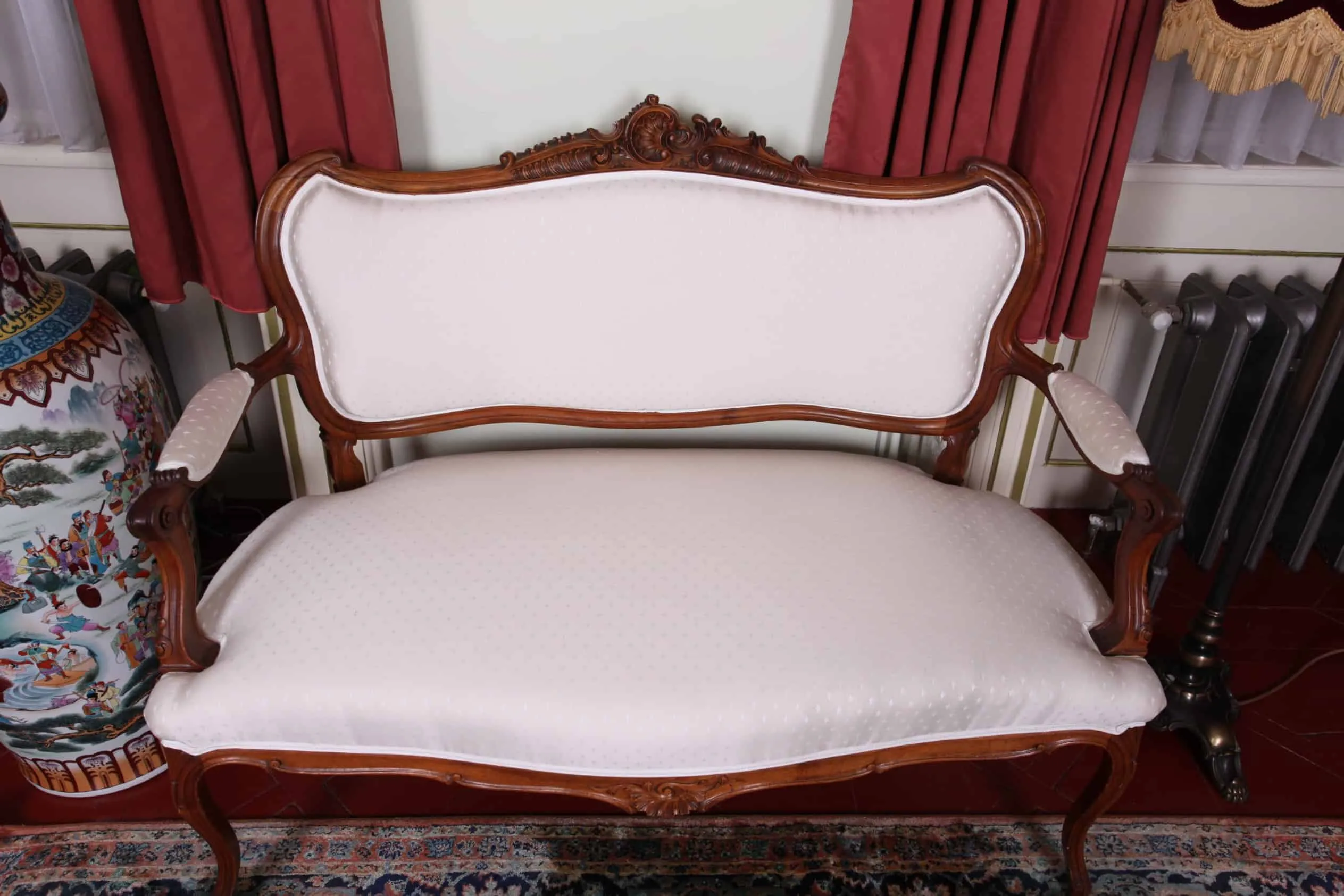 Rokoková sofa Ludvík XV. Dub - 2