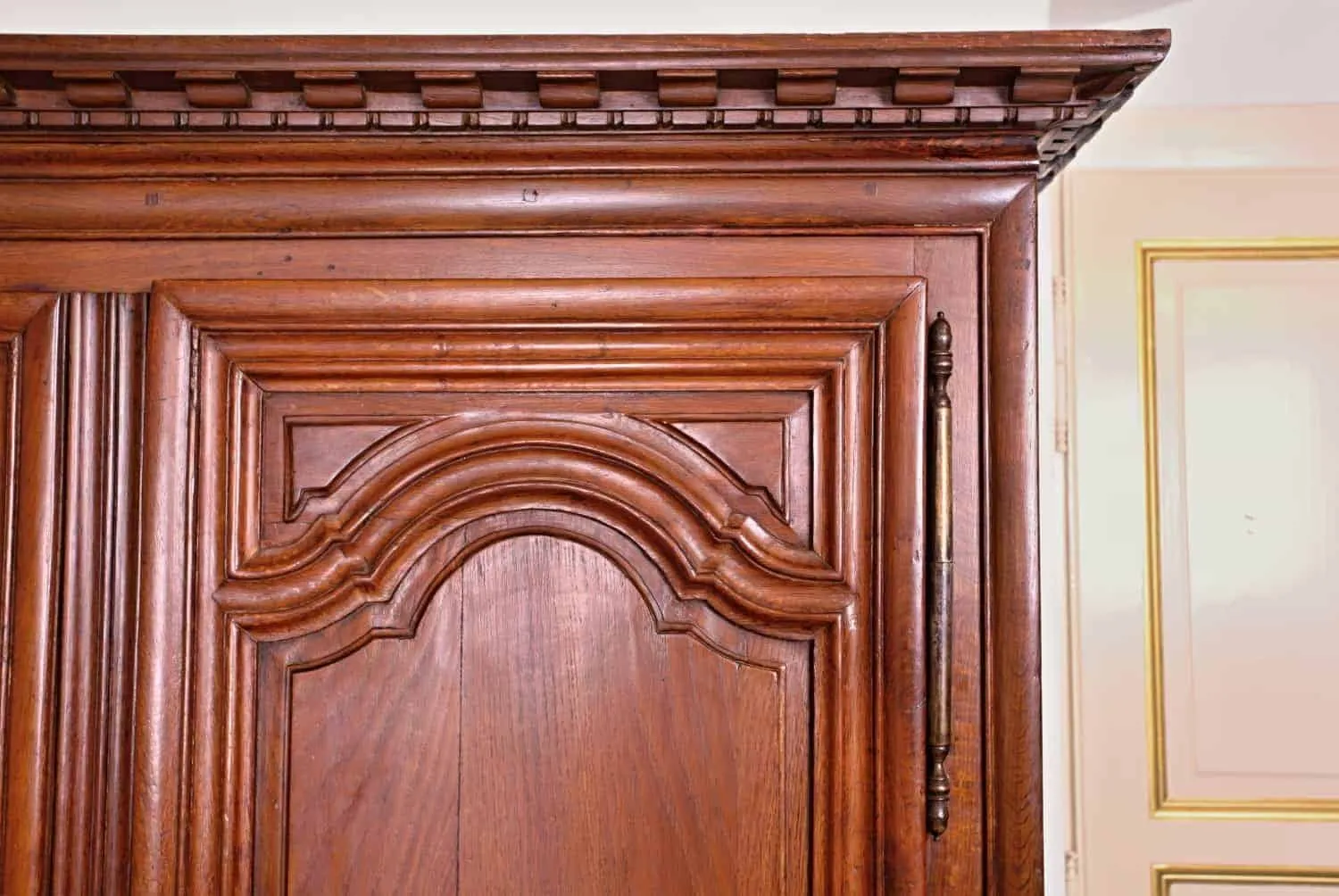 Dubová skříň z 18. století – zrestaurovaná - 6