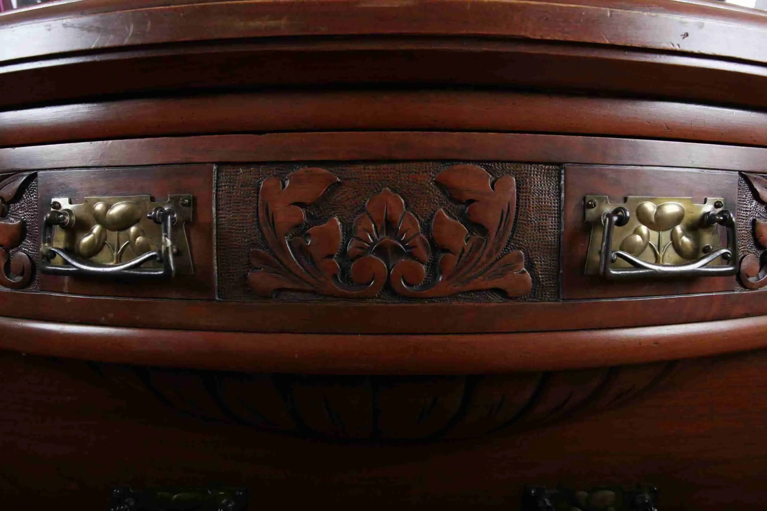 Komoda se zrcadlem Art Deco - 5