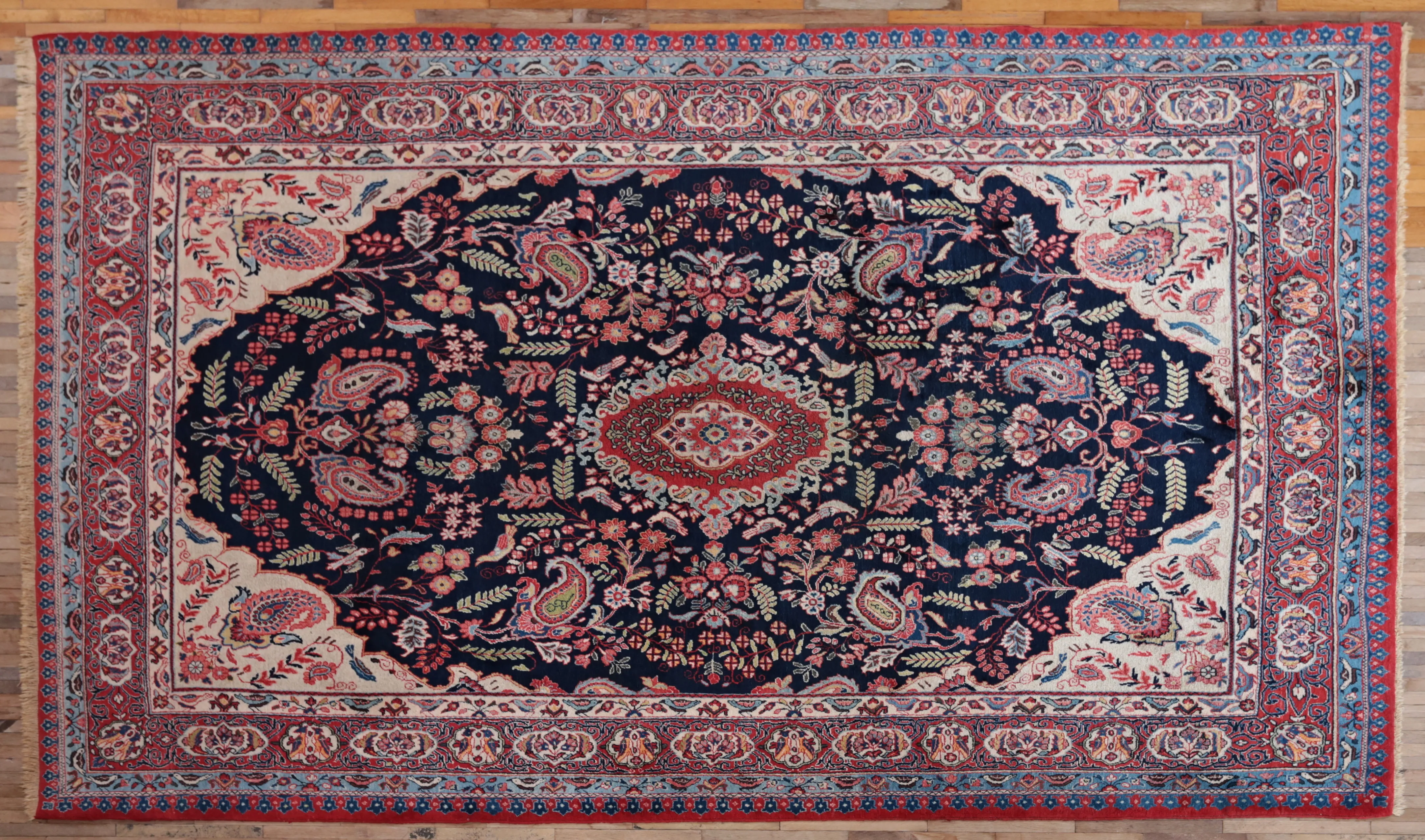 Perský ručně vázaný koberec Jozan 323 x 213 cm - 8